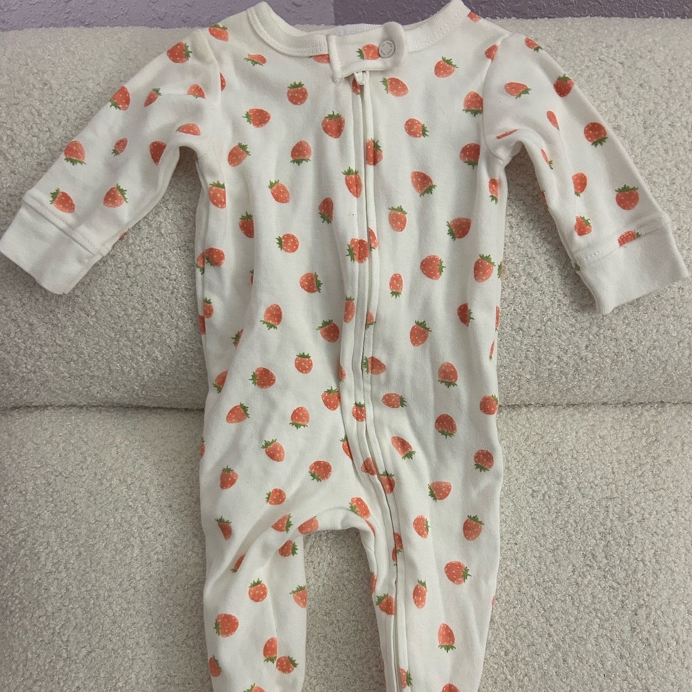 Strawberry onesie